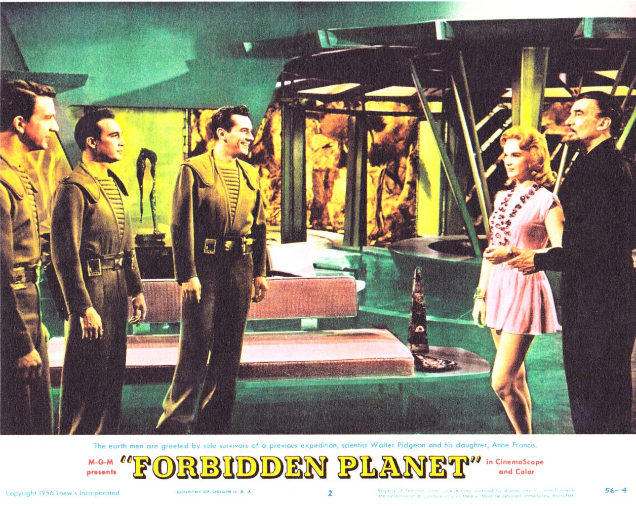  Forbidden Planet (DVD) (Rpkg) : Nicholas Nayfack, Walter  Pidgeon, Anne Francis, Leslie Nielsen, Warren Stevens, Jack Kelly, Richard  Anderson, Earl Holliman, George D. Wallace, Robert Dix, Jimmy Thompson,  James Drury, Harry