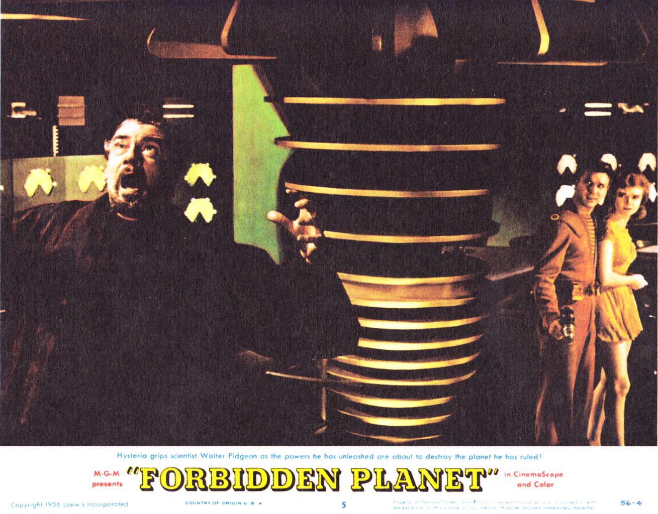  Forbidden Planet (DVD) (Rpkg) : Nicholas Nayfack, Walter  Pidgeon, Anne Francis, Leslie Nielsen, Warren Stevens, Jack Kelly, Richard  Anderson, Earl Holliman, George D. Wallace, Robert Dix, Jimmy Thompson,  James Drury, Harry