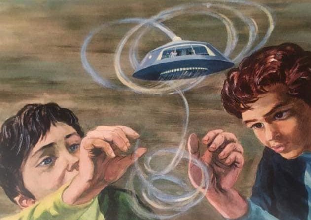 LAND OF THE GIANTS ORIGINAL STORYBOARD CONCEPT ART