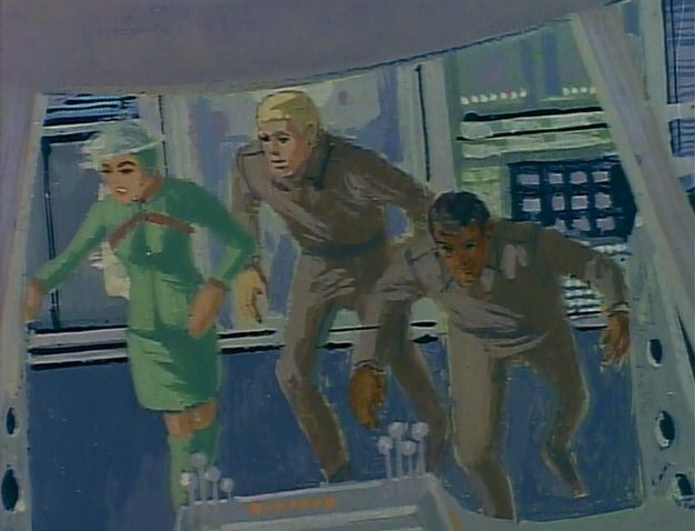 LAND OF THE GIANTS ORIGINAL STORYBOARD CONCEPT ART