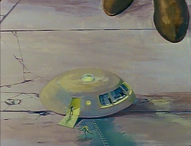 LAND OF THE GIANTS ORIGINAL STORYBOARD CONCEPT ART