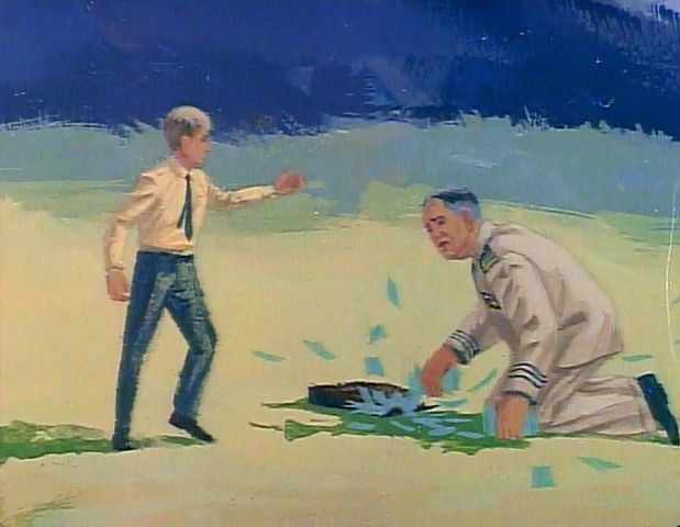 LAND OF THE GIANTS ORIGINAL STORYBOARD CONCEPT ART