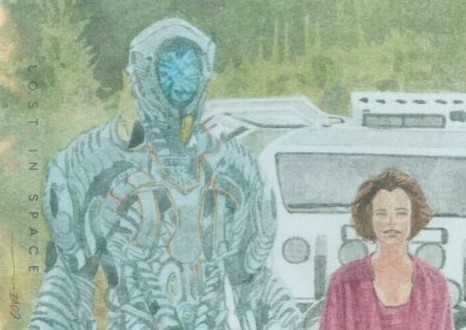 LOST IN SPACE NETFLIX SKETCH CARDS