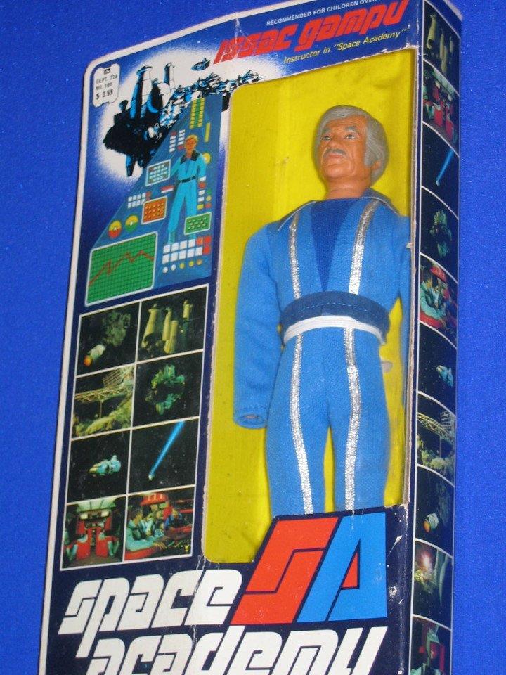 Space Academy - Hasbro Aviva - Cdt Issac Gampu - Figurine Vintage - Occasion