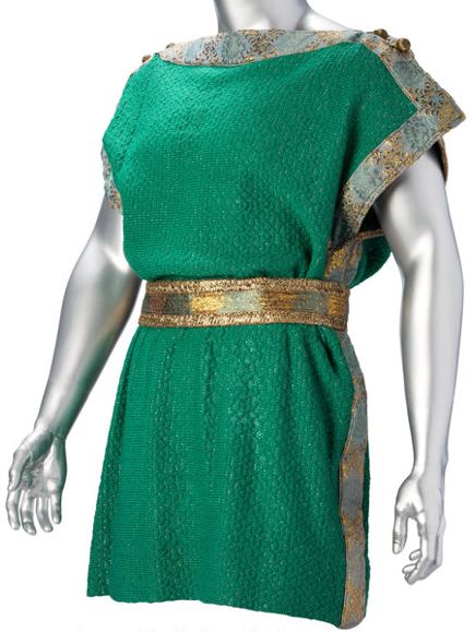STAR TREK ORIGINAL MR. SPOCK GRECIAN CHITON TUNIC COSTUME